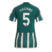 Maglie da calcio Manchester United Harry Maguire #5 Seconda Maglia Femminile 2023-24 Manica Corta